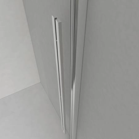 Душевая дверь Vincea Lugano VDS-1L120CLGM-1, 1200, вороненая сталь, стекло прозрачное