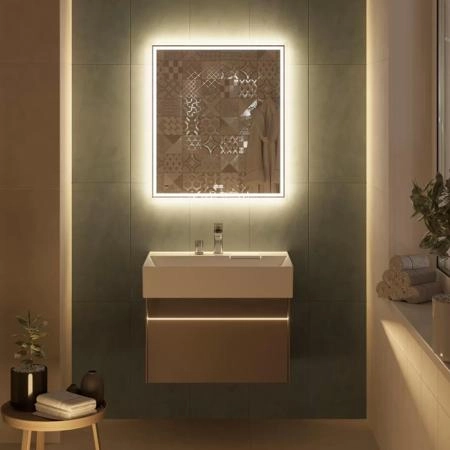 Тумба Kerama Marazzi LOGICA ЛОДЖИКА LOG.70.2\SAN подвесная 2 ящика 70 см, песчаный
