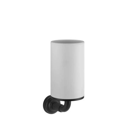 Gessi Venti20 Стакан подвесной, цвет: белый, фурнитура черный матовый