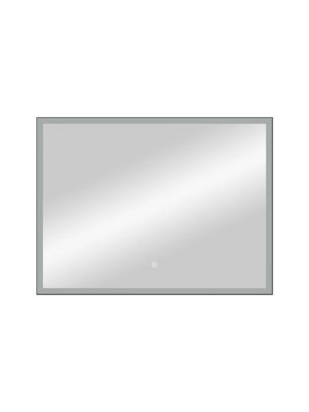 Зеркало Континент Frame black standart 800x600 ЗЛП183 с подсветкой