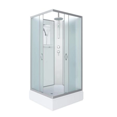 Душевая кабина Niagara NG-33984-14QBKT 900х800х2100-2400 средний поддон  26см стекло матовое