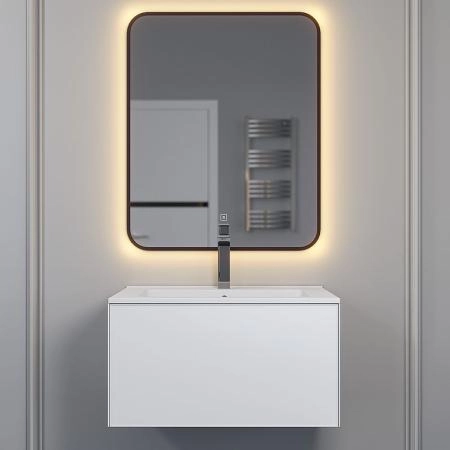 Тумба под раковину для ванной Uperwood Parma Premium подвесная 65 см, белая