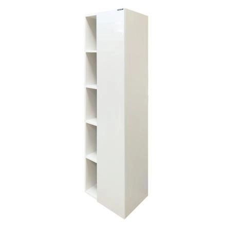 Шкаф-колонна Comforty Милан-40 белый глянец