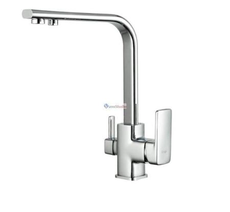 Смеситель для кухни Frap F4360 с краном для фильтр/воды хром