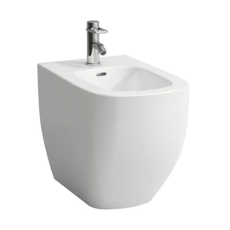 Laufen Palomba Биде напольное 56x36x43см, с 1 отв. под смеситель, с покр. LCC, цвет: белый