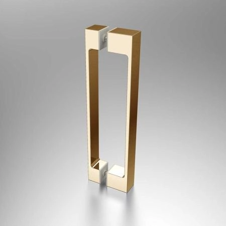 Душевая дверь Vincea Alpha VDP-3AL600CLG, брашированное золото, стекло прозрачное