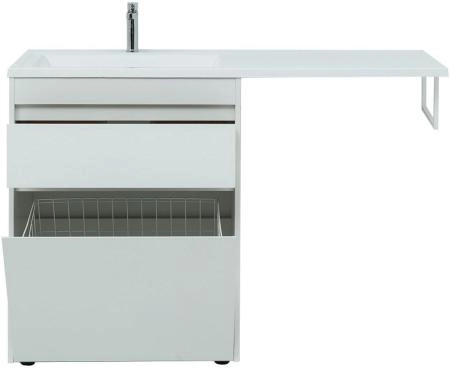 Тумба под раковину Aquanet Токио 68 белый (напольная, 1 ящик)