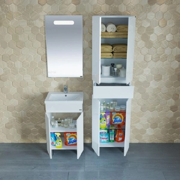 Шкаф-пенал СаНта Марс 50, 700249, напольный