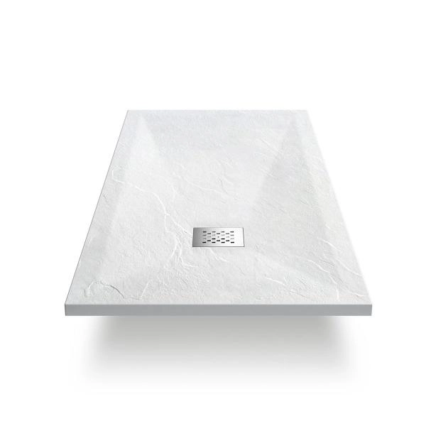 Поддон для душа Vincea из искусственного камня VST-4SR1012W,1200*1000*25, белый матовый
