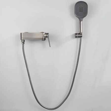 Смеситель GAPPO G3210-9 для ванны, оружейная сталь
