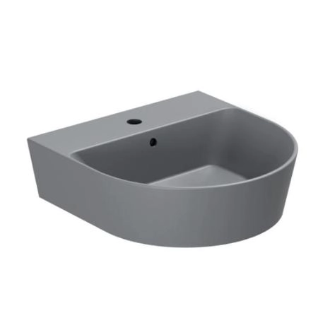 Azzurra Forma Раковина 50х50х16см., с 1 отверстием., с переливом, цвет: Antracite