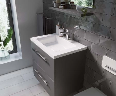 Раковина Uperwood Modul 65 см, прямоугольная