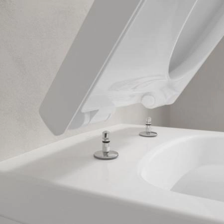 Villeroy&Boch Architectura Комплект Унитаз-подвесной 37х53х33см., сиденье с функцией QuickRelease, Softclose, цвет: альпийский белый