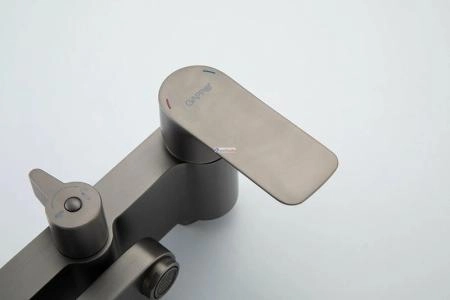 Душевая система Gappo G2448-9 Оружейная сталь с изливом