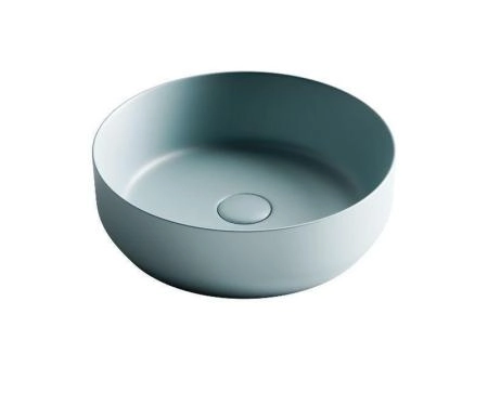 Умывальник чаша накладная круглая (цвет Зеленый Матовый) Element 390x390x120мм