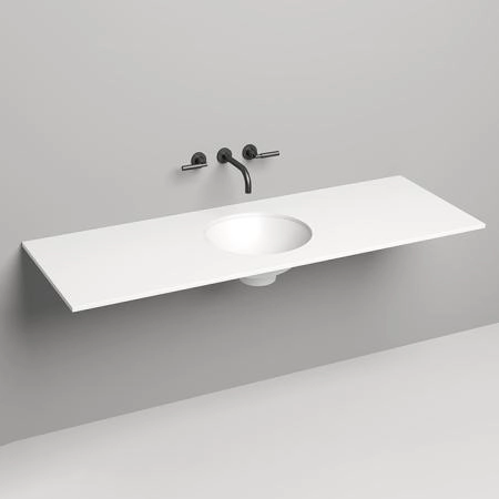 Salini Столешница 150х50х1.5 cм, из материалов S-Stone, цвет: белый матовый