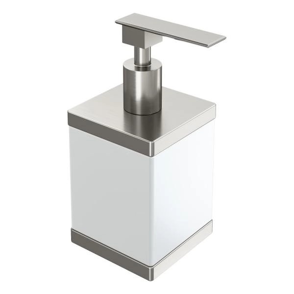 Диспенсер Boheme настольный Qubic Nickel Brush 10969-NB