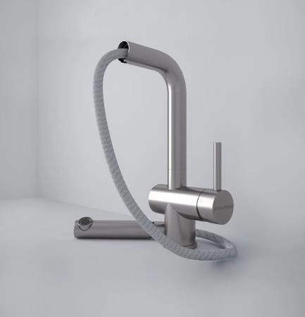 Смеситель для кухни Paulmark Dosse антрацит Do214418-401