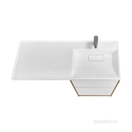 Тумба под раковину AQUATON Лондри 60 Дуб Рустикальный без фасада 1A266901LHDR0