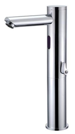 Электронный смеситель beWash Photocell BWAM0BH808 для раковины хром, 220В/6В