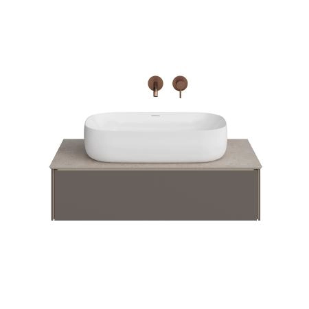 Тумба Kerama Marazzi MAGICA МАДЖИКА MA.90.1\EGR.M подвесная 90, 1 ящик, вечерний серый матовый