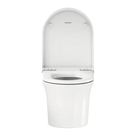 Duravit White Tulip Унитаз подвесной 37х54 см, безободковый, HygieneGlaze, цвет: белый