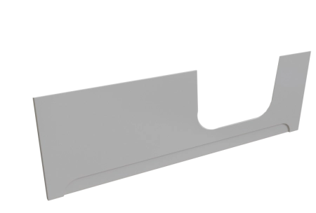 Ванна "Грасс 2" (правое исполнение, ванна с рамой - 1 шт., слив-перелив - 1 шт., фронтальная панель - 1 шт.)