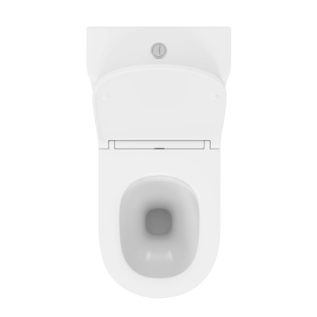 Унитаз-компакт напольный VitrA M50 9889B003-7200 безободковый VortexFlush с сиденьем микролифт белый санитарный фарфор