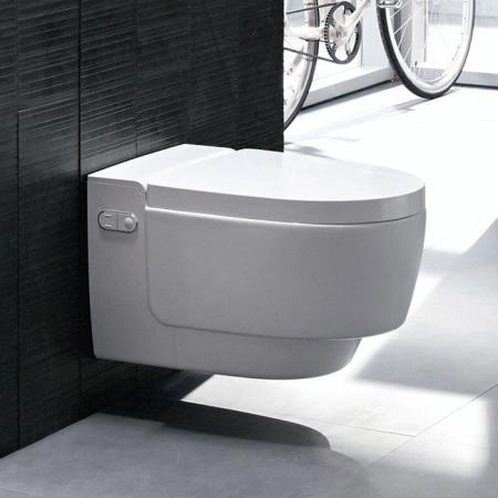 Geberit AquaClean Mera Comfort Унитаз-биде подвесной, белый / KeraTect, декор. панель: белый (замена 146.214.11.1)
