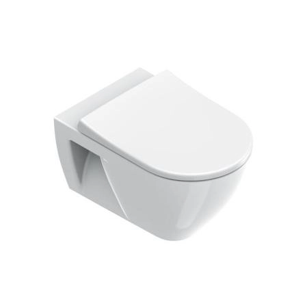 Catalano Sfera Унитаз подвесной 54x35см, безободковый, смыв Tornado, покрытие Cataglaze+, цвет: белый глянцевый