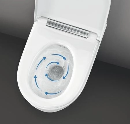 Унитаз-биде Geberit AquaClean Sela 146.224.21.1 (глянцевый хром) подвесной