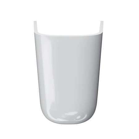 Полупьедестал Kerama Marazzi PRO ПРО PRO.hcol.02 подвесной, белый глянцевый