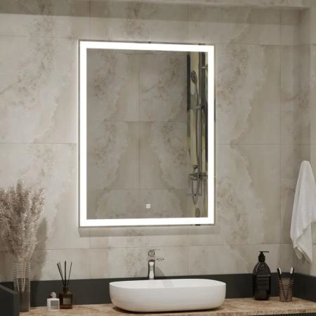 Зеркало Континент Mercury standart 700x900 ЗЛП506 с подсветкой