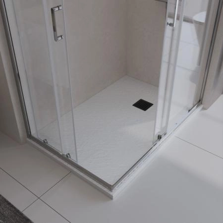 Душевой поддон BelBagno 120x90 искусственный камень чёрный матовый прямоугольный TRAY-MR-UNO-AH-120/90-35-NERO-CR
