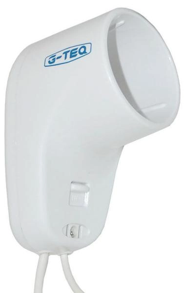 Фен настенный торцевой G-teq 8724 11.01 белый