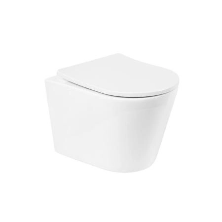 Унитаз Belbagno FLAY-R BB053CHR подвесной безободковый