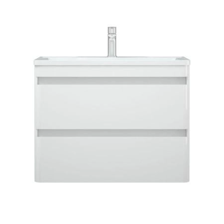 Тумба под раковину Corozo Алабама 80 Z2, белая подвесная, Adel 80