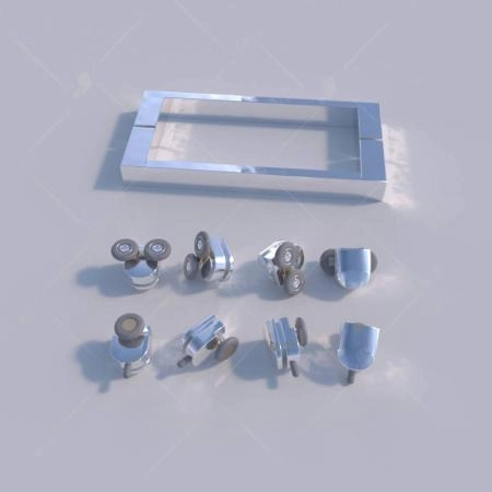 Душевой уголок RGW CL-44 Classic 100x80 Хром прозрачное