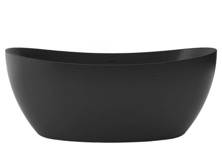 Ванна черная матовая Azario Glasgow GLA18080 180x80 акриловая