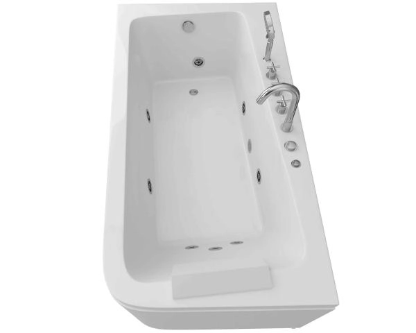 Ванна GROSSMAN GR-17095-1L (95x170x58) гидромассажная