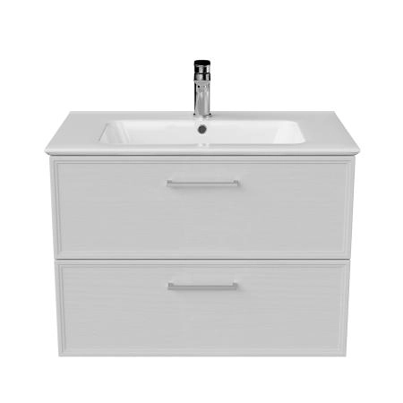 Тумба Kerama Marazzi PIANO CLASSIC ПИАНО КЛАССИК PIA.CL.75\WHT.M подвесная 75 см, 2 ящика, ясень белый матовый