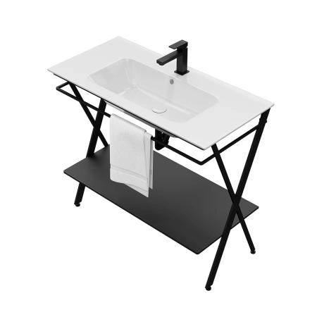 Металлическая структура Kerama Marazzi PIANO NEXT ПИАНО НЕКСТ PIA.N.95\BLK напольная 95, черная матовая
