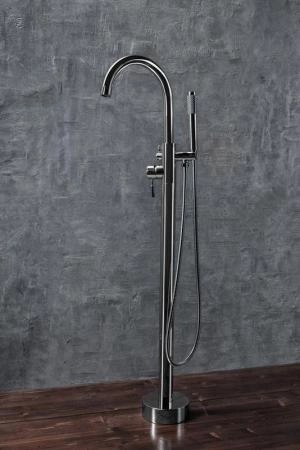 Смеситель напольный NT BAGNO NT1002 POLO для ванны Хром