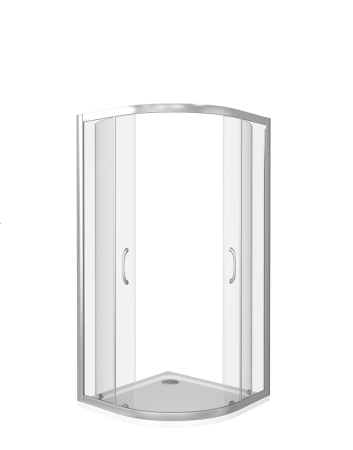 Душевой угол GOOD DOOR Latte R-80-C-WE 80x80 см
