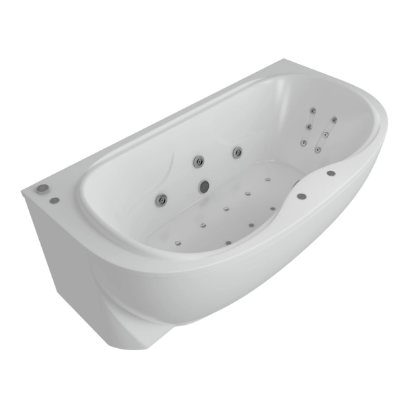 Ванна АКВАТЕК Мелисса 180x95 НМ (пневматика)