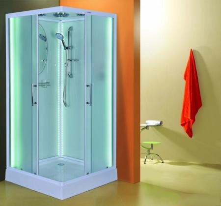 Душевая кабина Esbano Led ES-L90CKR, 90x90 см