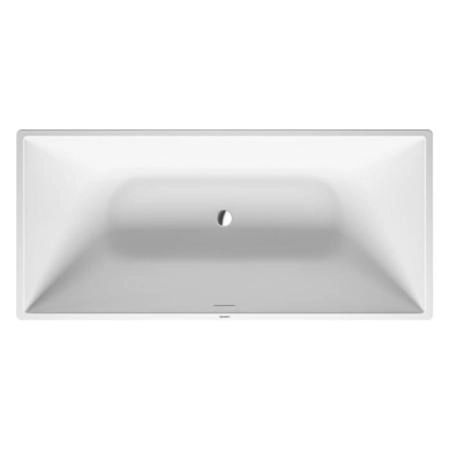 Duravit Vitrium Ванна отдельностоящая 160x75см, с ножками, с2 наклонами для спины, прямоугольная, цвет: белый