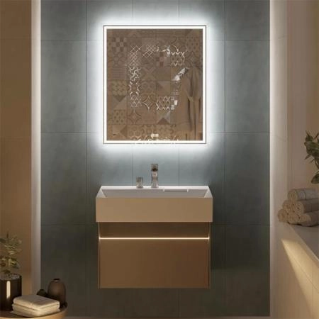 Зеркало Kerama Marazzi TECNO ТЕКНО TE.mi.70 c LED 70 с подсветкой, с функцией антизапотевание, белый глянцевый