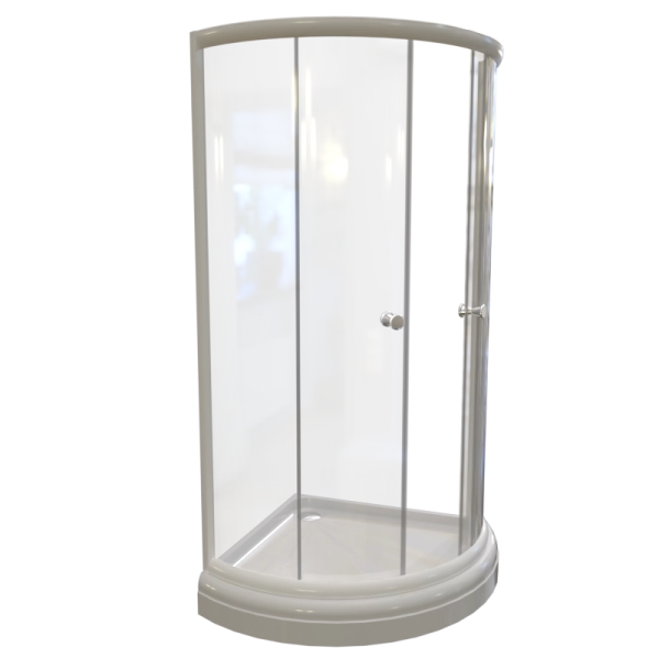 Поддон к душевому углу Найт 90 (радиальный поддон на раме-подставке с устройством слива)