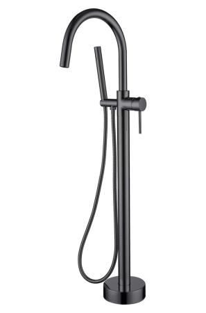 Смеситель напольный Boheme Uno. Shine Gun Metall 469-SGM